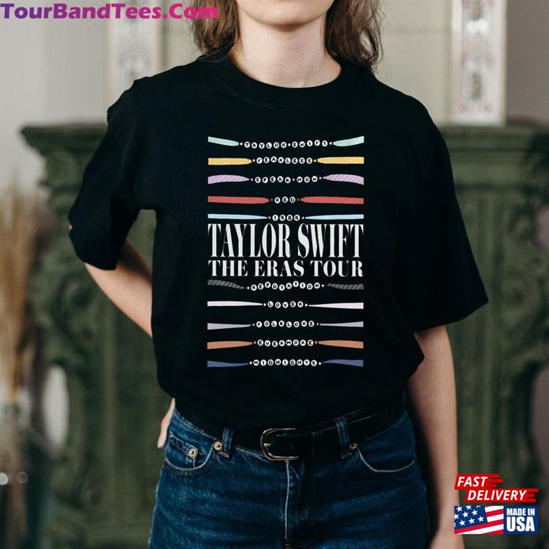 Taylor Comfort Color All Album Shirt The Eras Tour Beaded Bracelets Ts Unisex Sweatshirt 29Uf157533 – Utopia Fashion