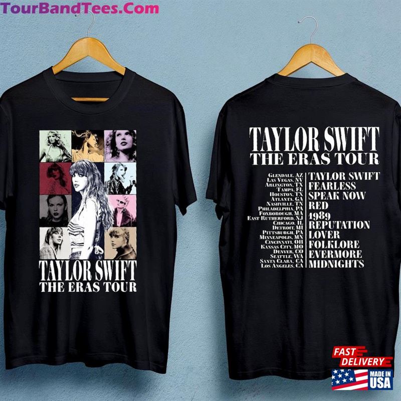 Taylor The Eras Tour Shirt Swift Midnight Merch New Album Hoodie T-Shirt 29Uf142284 – Utopia Fashion