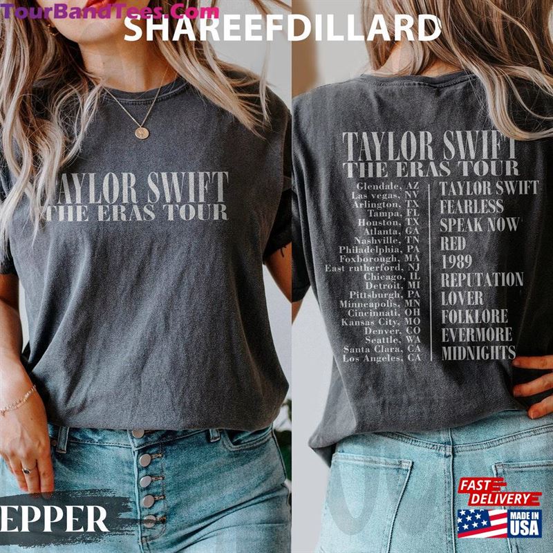 Taylor The Eras Tour Comfort Colors Shirt Swiftie Merch Meet Me At Midnight Hoodie Classic 29Uf157416 – Utopia Fashion