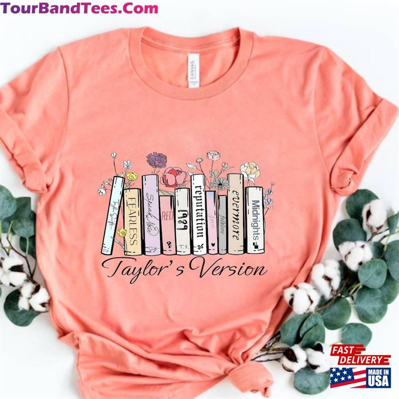 Taylor’S Music Albums As Books T-Shirt Fun Lover Gift Classic Hoodie 29Uf164398 – Utopia Fashion