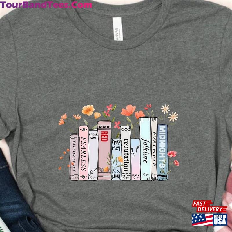 Taylor’S Music Albums As Books T-Shirt Fun Lover Gift Hoodie 29Uf164329 – Utopia Fashion