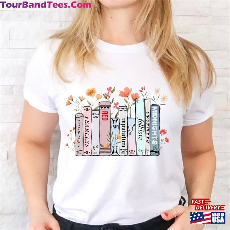 Taylor’S Music Albums As Books T-Shirt Fun Lover Gift Hoodie 29Uf164329 – Utopia Fashion