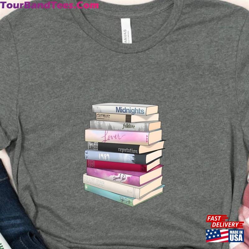 Taylor’S Version Music Albums As Books T-Shirt Fun Lover Gift Sweatshirt 29Uf164316 – Utopia Fashion