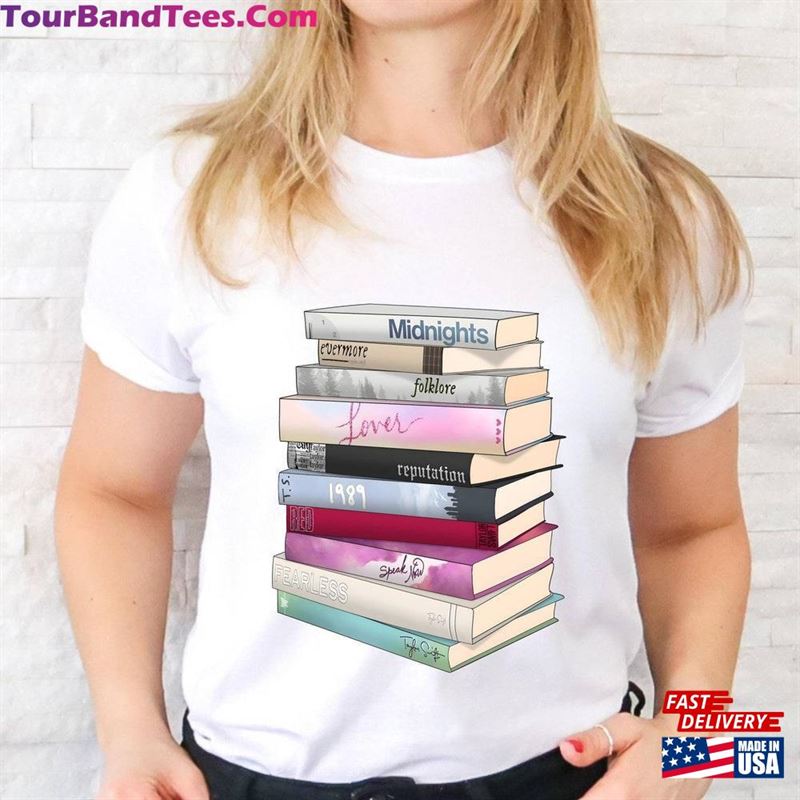 Taylor’S Version Music Albums As Books T-Shirt Fun Lover Gift Sweatshirt 29Uf164316 – Utopia Fashion