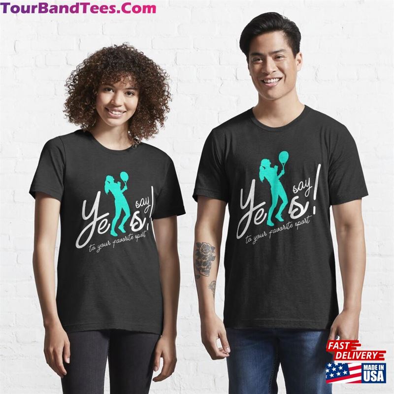 Tennis Player Ball Racket Sport Gift Essential T-Shirt Unisex Classic 29Uf163156 – Utopia Fashion