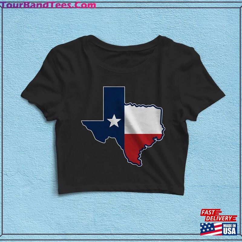 Texas Crop Top Custom Shirt Women Shirts Classic Unisex 29Uf147467 – Utopia Fashion