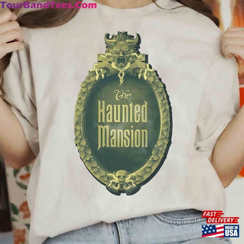 The Haunted Mansion Logo Retro Shirt Stretching Room Foolish Mortals Tee Hoodie Unisex 29Uf152196 – Utopia Fashion