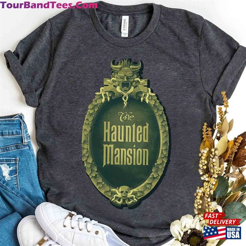 The Haunted Mansion Logo Retro Shirt Stretching Room Foolish Mortals Tee Hoodie Unisex 29Uf152196 – Utopia Fashion