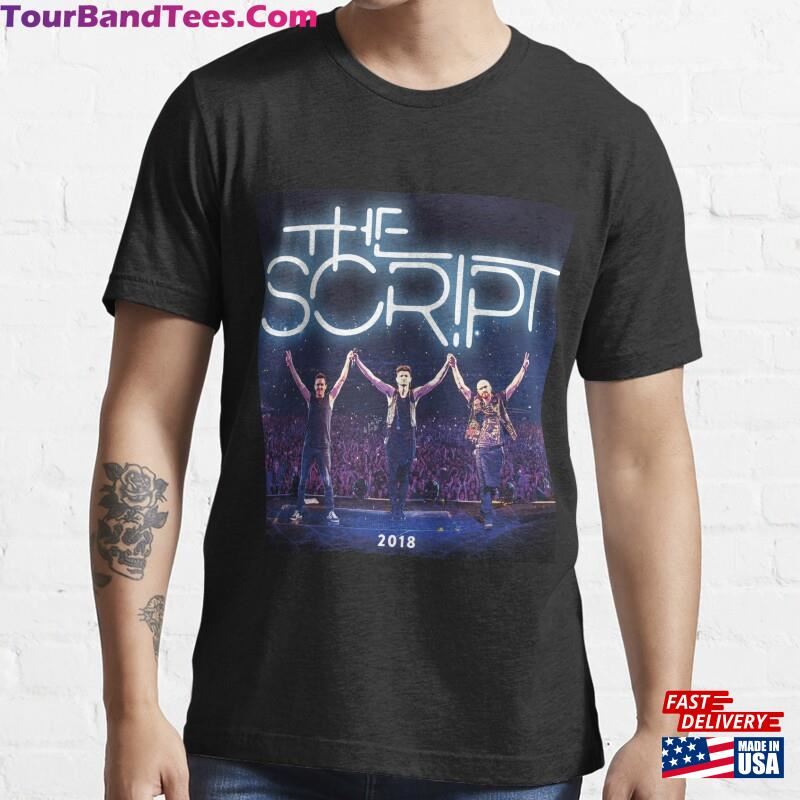 The Script Tour Essential T-Shirt Unisex Classic 29Uf152334 – Utopia Fashion