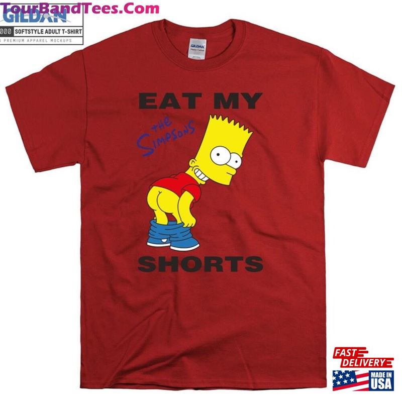 The Simpsons Bart Simpson Eat My Shorts T-Shirt Art Cartoon S M L Classic Sweatshirt 29Uf163534 – Utopia Fashion