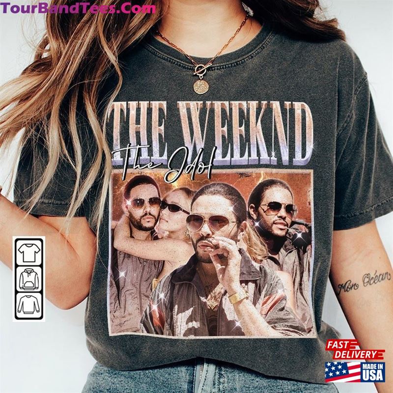 The Weeknd Movie Shirt Tedros Idol 90S Y2K Vintage Retro Bootleg Sweatshirt Hoodie Classic 29Uf142097 – Utopia Fashion