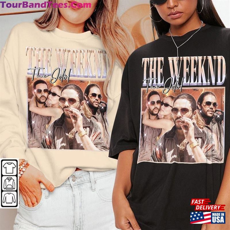 The Weeknd Movie Shirt Tedros Idol 90S Y2K Vintage Retro Bootleg Sweatshirt Hoodie Classic 29Uf142097 – Utopia Fashion