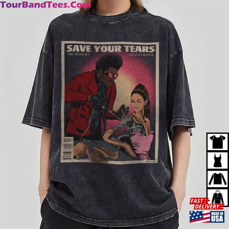 The Weeknd T-Shirt Vintage V2 Tour Shirt Sweatshirt 29Uf142186 – Utopia Fashion