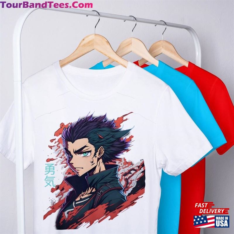 Theteefabric Anime Inspired Graphic Tee Japanese Animation Characters T-Shirt For Fandom Unisex 29Uf163878 – Utopia Fashion