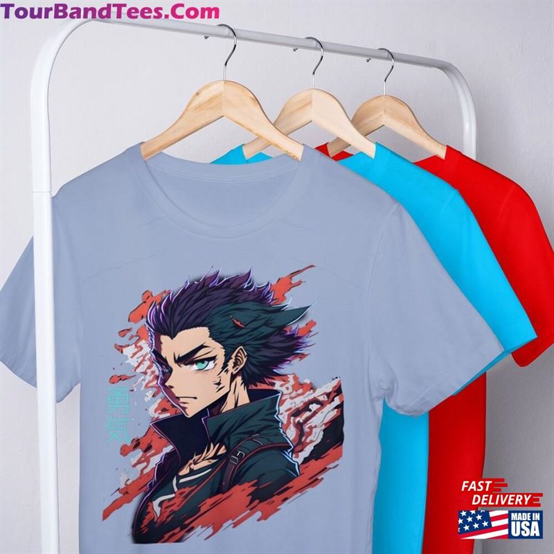 Theteefabric Anime Inspired Graphic Tee Japanese Animation Characters T-Shirt For Fandom Unisex 29Uf163878 – Utopia Fashion