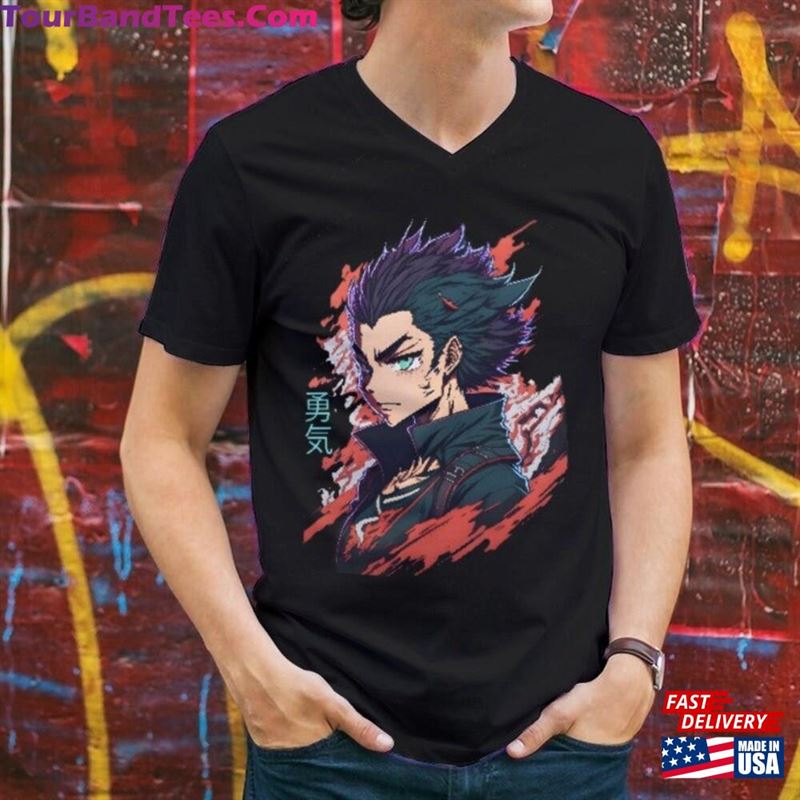 Theteefabric Anime Inspired Graphic Tee Japanese Animation Characters T-Shirt For Fandom Unisex 29Uf163878 – Utopia Fashion