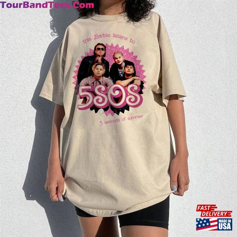 This Barbie Listens To 5Sos Of Summer Shirt Seconds The Show Tour Unisex Classic 29Uf152329 – Utopia Fashion