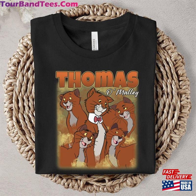 Thomas O’Malley Vintage Retro Shirt The Aristocats Character Disney Great Gift Ideas Men Women T-Shirt Sweatshirt 29Uf157223 – Utopia Fashion