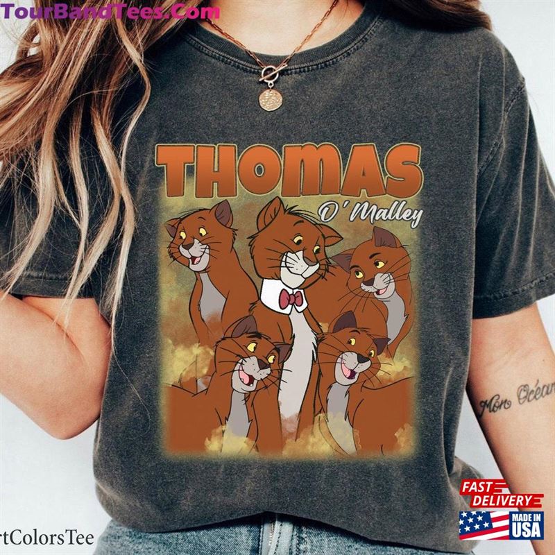 Thomas O’Malley Vintage Retro Shirt The Aristocats Character Disney Great Gift Ideas Men Women T-Shirt Sweatshirt 29Uf157223 – Utopia Fashion