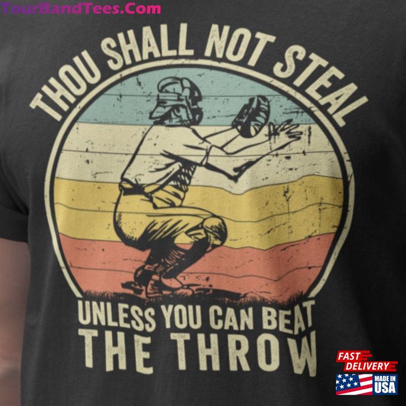 Thou Shall Not Steal Unless You Can Beat The Throw Shirt Baseball Dad Hoodie Sweatshirt 29Uf157188 – Utopia Fashion