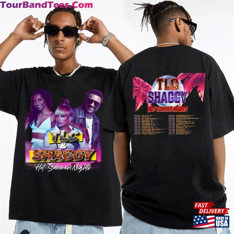 Tlc And Shaggy Hot Summer Night Tour Shirt Fan Classic Unisex 29Uf157563 – Utopia Fashion