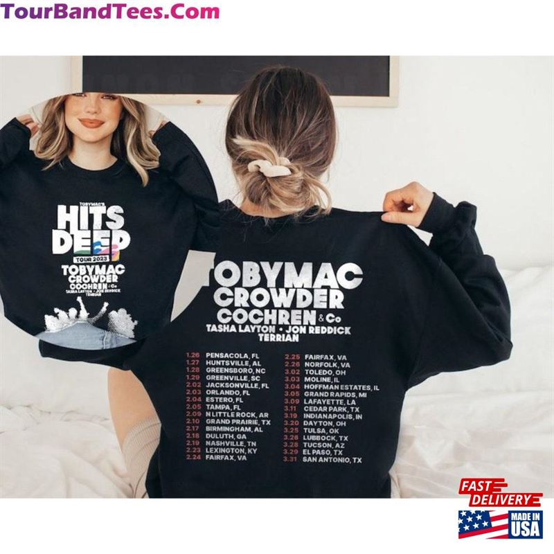 Tobymac Hits Deep Tour Shirt Music T-Shirt Merch Sweatshirt Unisex 29Uf163077 – Utopia Fashion