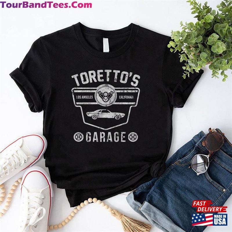 Toretto’S Garage T-Shirt Fast And Furious Muscle Car Tee Top Shirt Gift For Fan Unisex Hoodie 29Uf152581 – Utopia Fashion