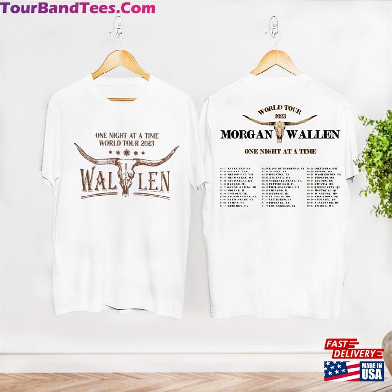 Tour Morgan Wallen T-Shirt One Night At A Time Country Music Hoodie 29Uf163999 – Utopia Fashion