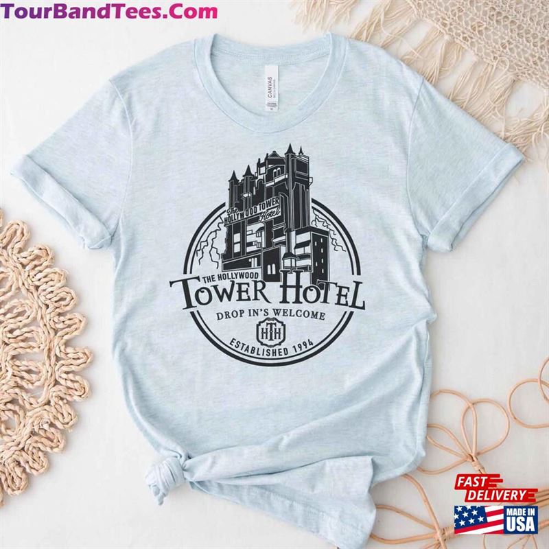 Tower Of Terror Shirt Hollywood Studios Hotel Unisex Classic 29Uf157039 – Utopia Fashion