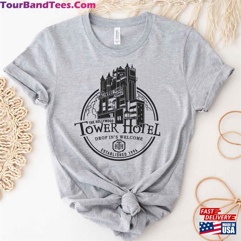 Tower Of Terror Shirt Hollywood Studios Hotel Unisex Classic 29Uf157039 – Utopia Fashion