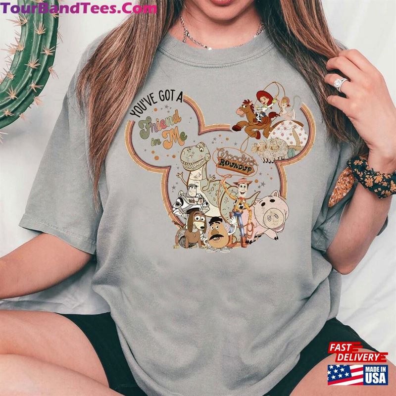 Toy Story Comfort Color Shirt Retro Disney Disneyworld Trip Sweatshirt Unisex 29Uf163054 – Utopia Fashion