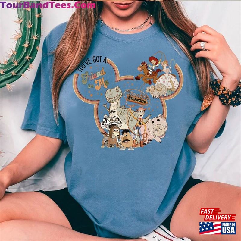 Toy Story Comfort Color Shirt Retro Disney Disneyworld Trip Sweatshirt Unisex 29Uf163054 – Utopia Fashion