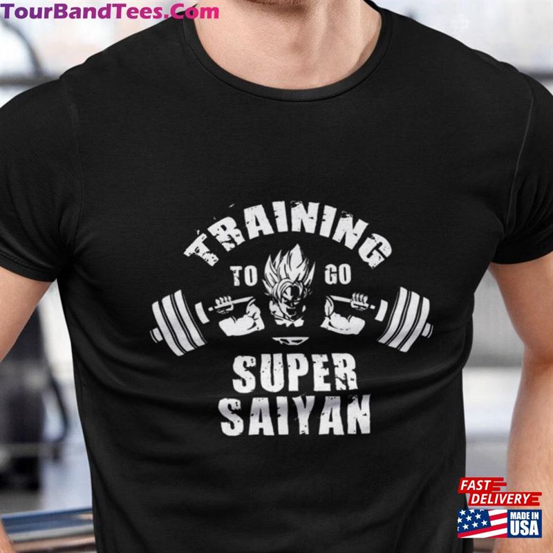 Training To Go Super Saiyan Goku Dragon Ball Z T-Shirt Unisex 29Uf157047 – Utopia Fashion