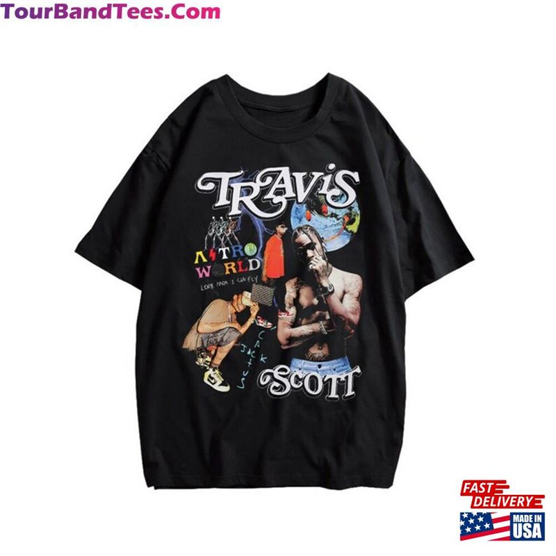 Travis Scott Astroworld Graphic Tee Shirt T-Shirt Unisex 29Uf163377 – Utopia Fashion