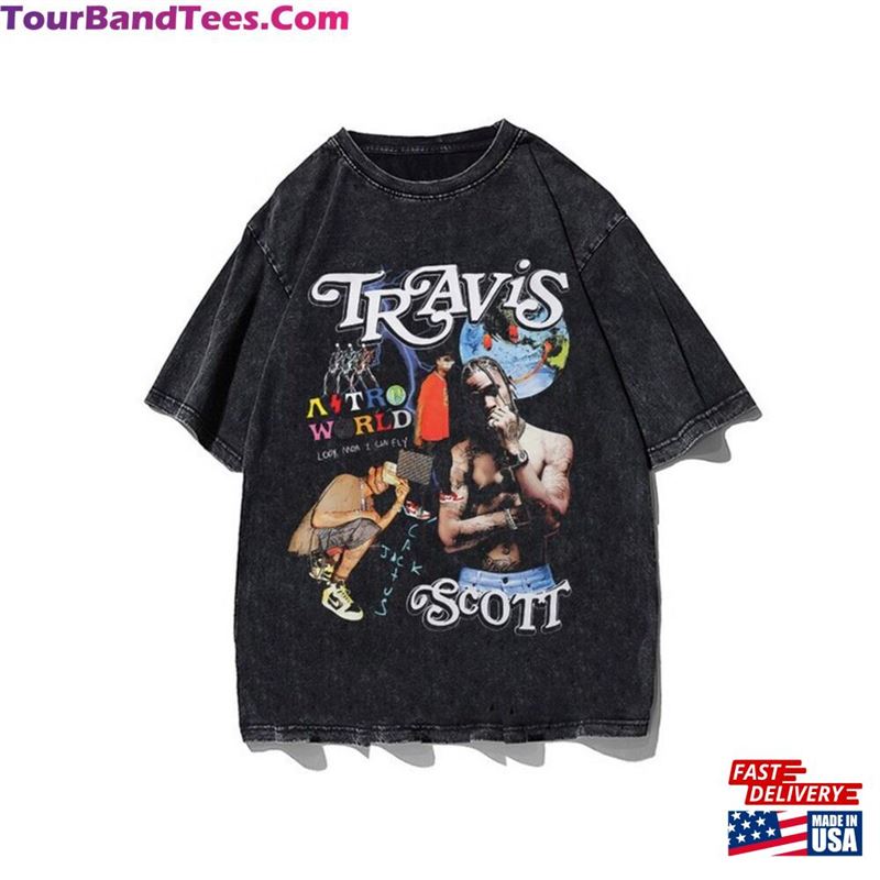 Travis Scott Astroworld Graphic Tee Shirt T-Shirt Unisex 29Uf163377 – Utopia Fashion