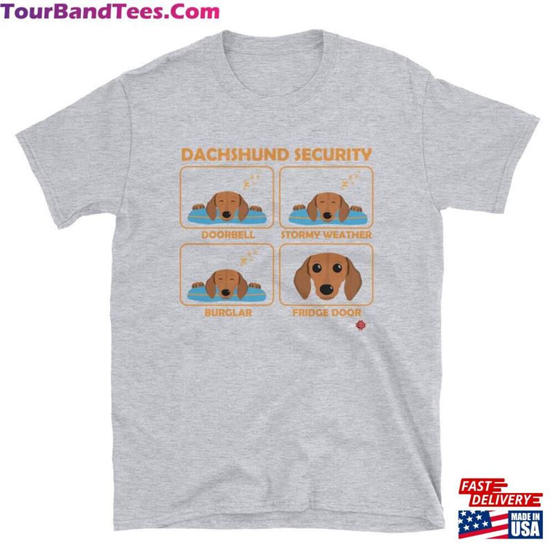 Truth Telling Dachshund Security Short Sleeve Unisex T-Shirt Hoodie 29Uf164154 – Utopia Fashion