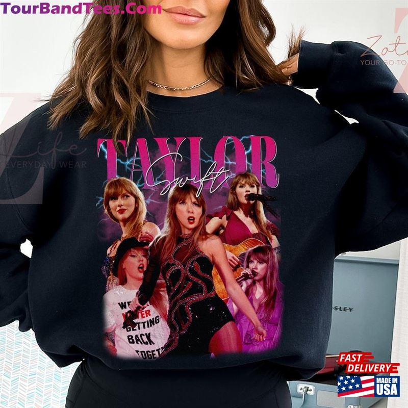 Ts Vintage 90S Eras Tour Shirt Swiftie Concert Outfit T-Shirt Hoodie 29Uf142192 – Utopia Fashion