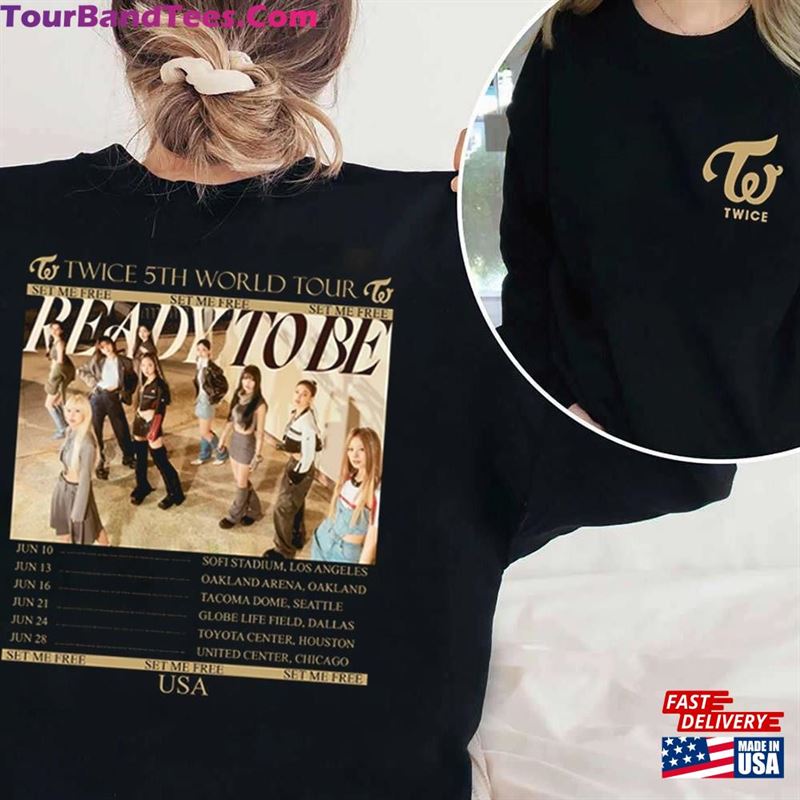 Twice 5Th World Tour T-Shirt Hoodie Unisex 29Uf142041 – Utopia Fashion