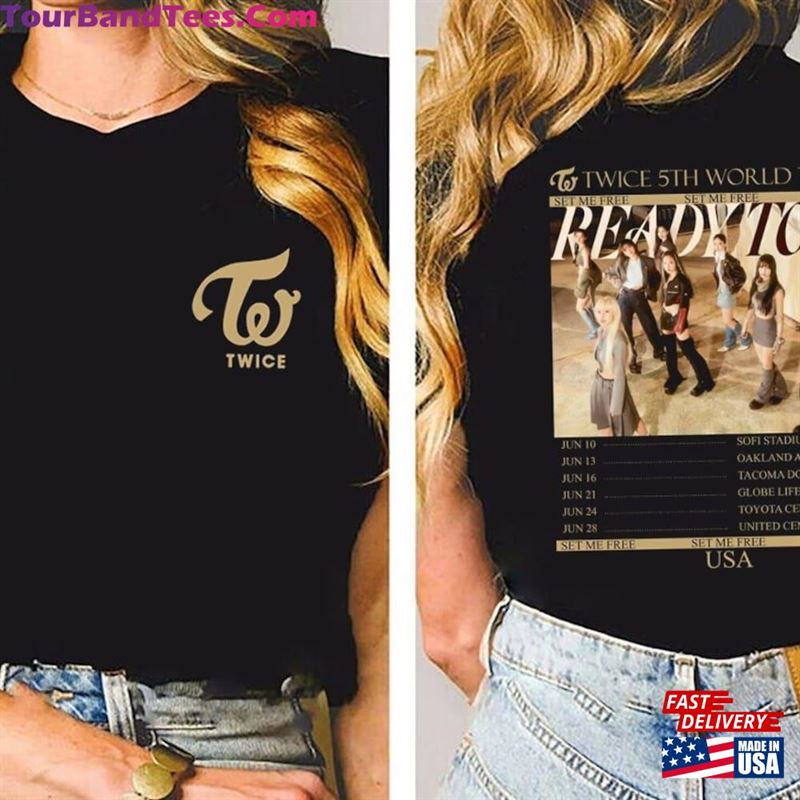 Twice 5Th World Tour T-Shirt Hoodie Unisex 29Uf142041 – Utopia Fashion