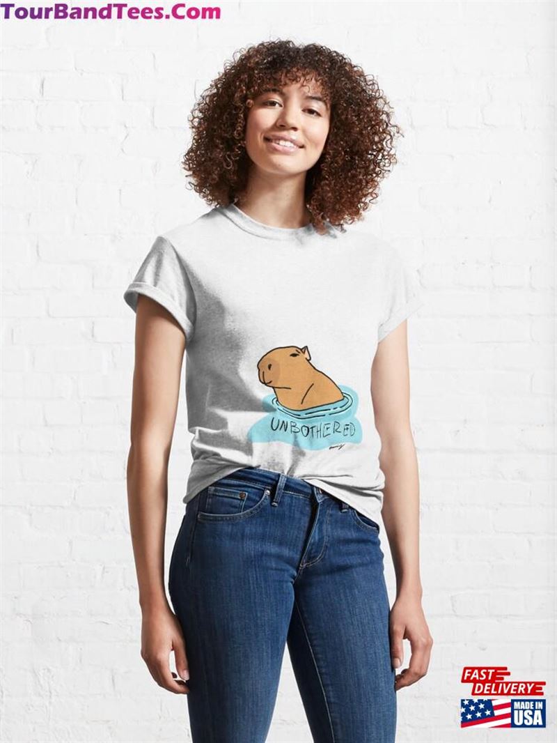 Unbothered Capybara Classic T-Shirt Sweatshirt 29Uf147487 – Utopia Fashion