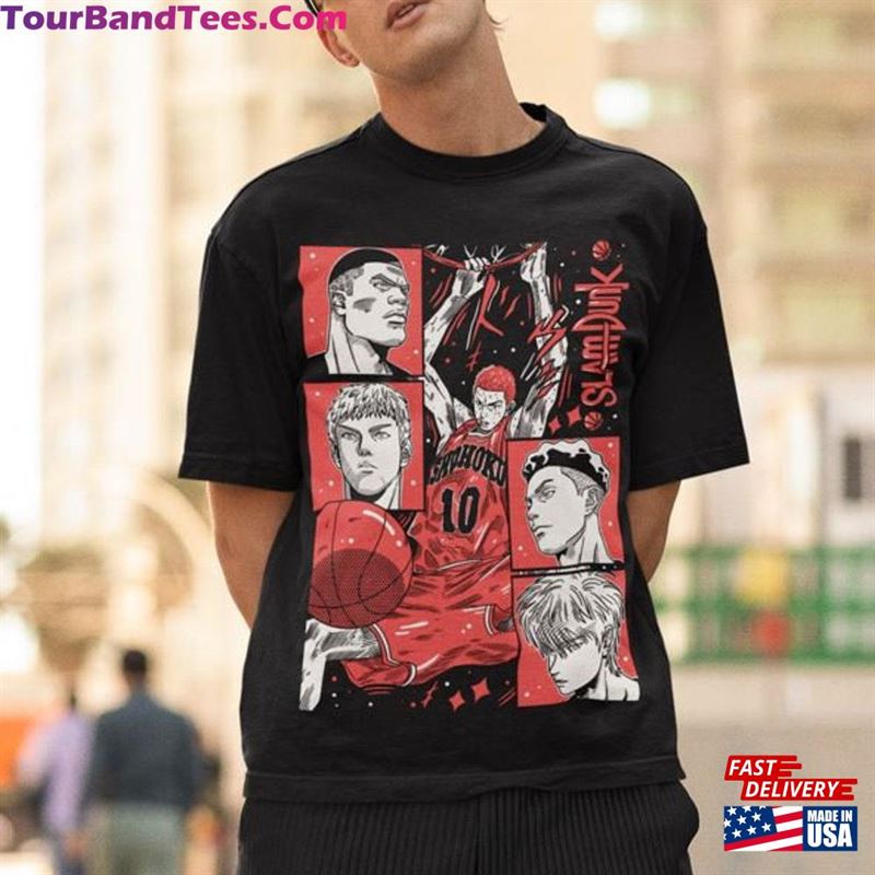 Unisex Slamdunk Tshirt Anime Hanamichi Sakuragi Shirt Sweatshirt Classic 29Uf157063 – Utopia Fashion