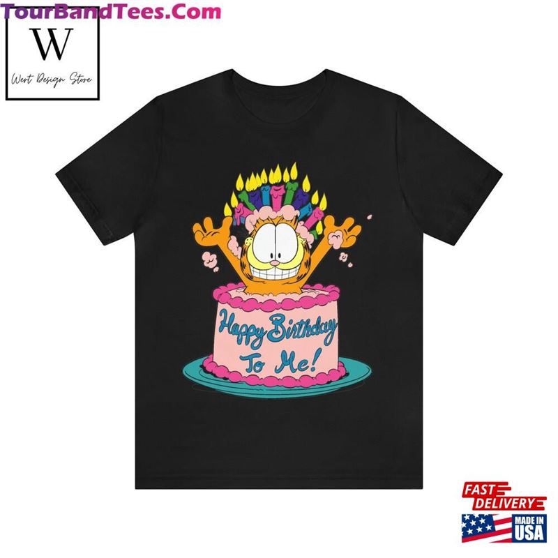 Unisex T-Shirt Birthday Garfield Sweatshirt 29Uf163178 – Utopia Fashion