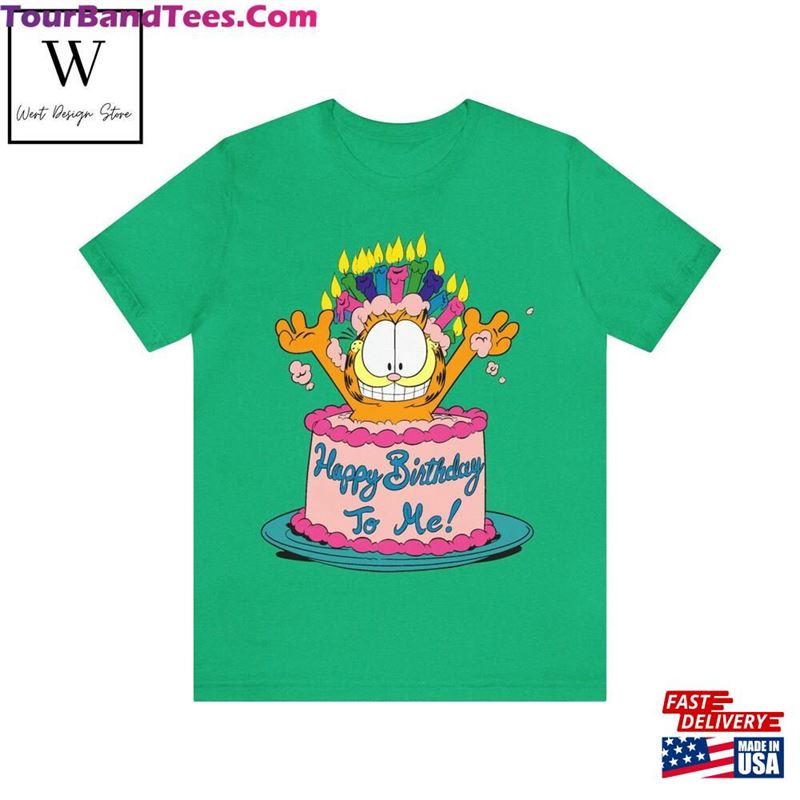 Unisex T-Shirt Birthday Garfield Sweatshirt 29Uf163178 – Utopia Fashion