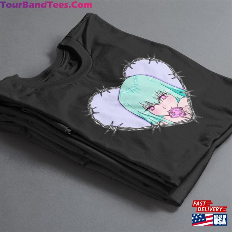 Unisex Wired Heart T Shirt Anime Babe T-Shirt Sweatshirt 29Uf142181 – Utopia Fashion