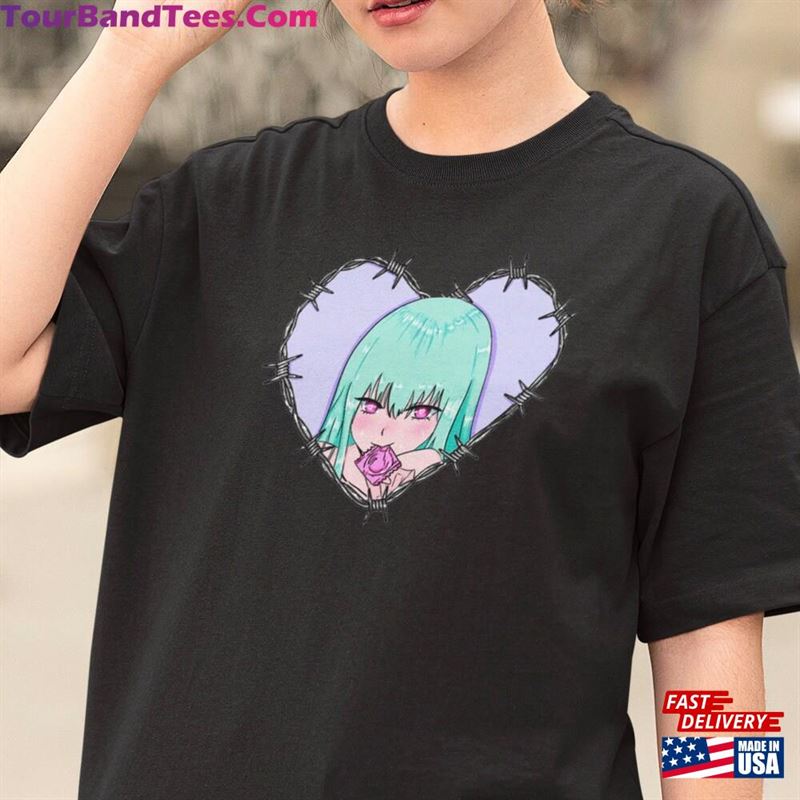 Unisex Wired Heart T Shirt Anime Babe T-Shirt Sweatshirt 29Uf142181 – Utopia Fashion