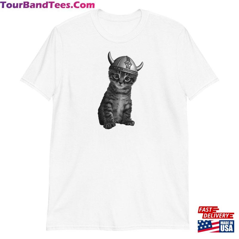 Viking Cat Funny Kitty Wearing Helmet Uff Da Lover Mens Womens Short Sleeve Unisex T-Shirt Hoodie 29Uf157075 – Utopia Fashion