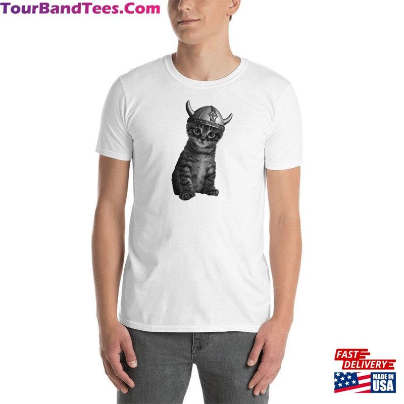 Viking Cat Funny Kitty Wearing Helmet Uff Da Lover Mens Womens Short Sleeve Unisex T-Shirt Hoodie 29Uf157075 – Utopia Fashion