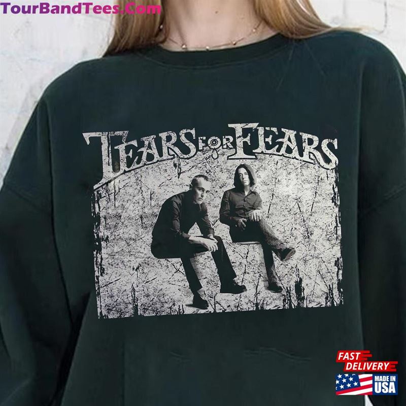 Vintage 80S Tears For Fears Rock Band Music Shirt Tour Merch Fan Gifts Unisex Tee Sweatshirt Hoodie Tank Top T-Shirt 29Uf164205 – Utopia Fashion