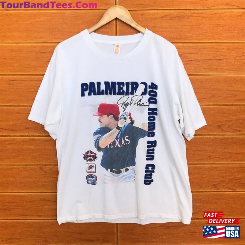 Vintage 90S Rafael Palmeiro Texas Rangers Mlb T-Shirt Home Run Club Player Series Sweatshirt 29Uf152550 – Utopia Fashion