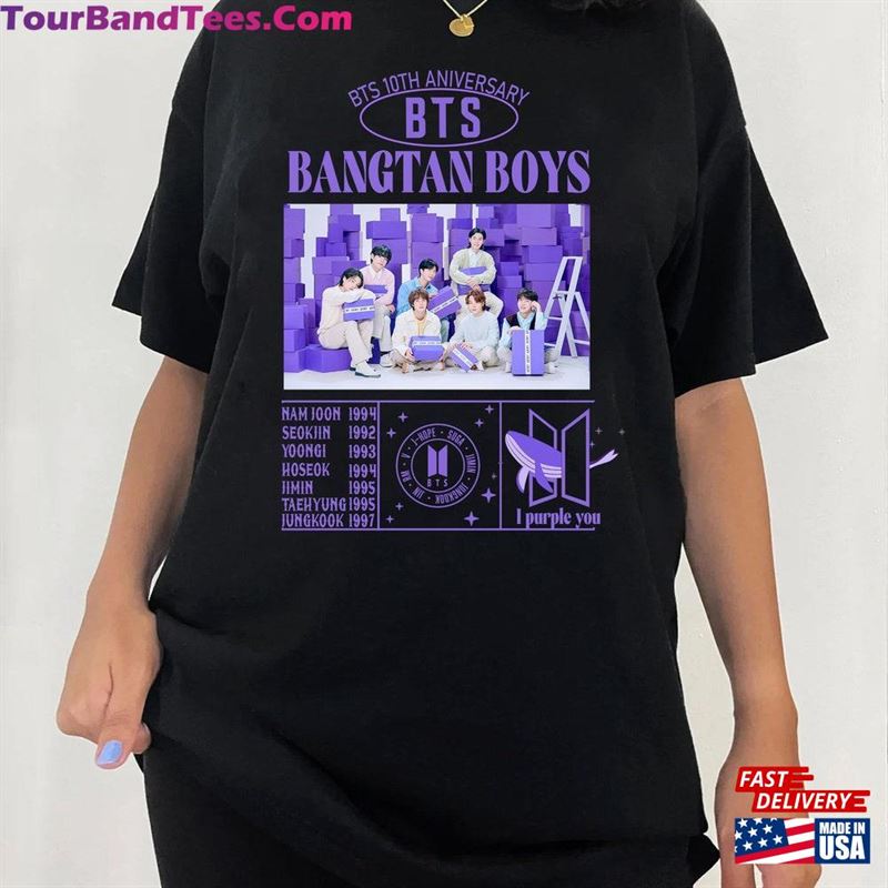 Vintage Bangtan Anniversary Shirt Classic Hoodie 29Uf157551 – Utopia Fashion